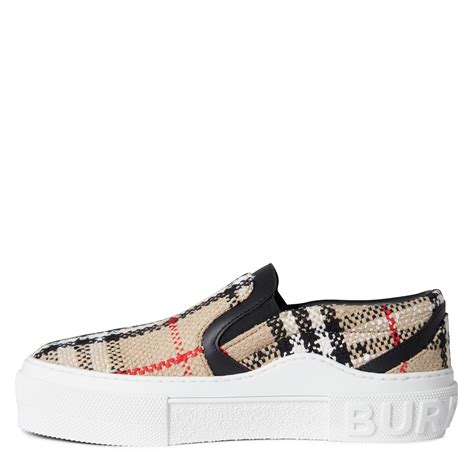 burberry women sneakers sale|women's burberry slip on sneakers.